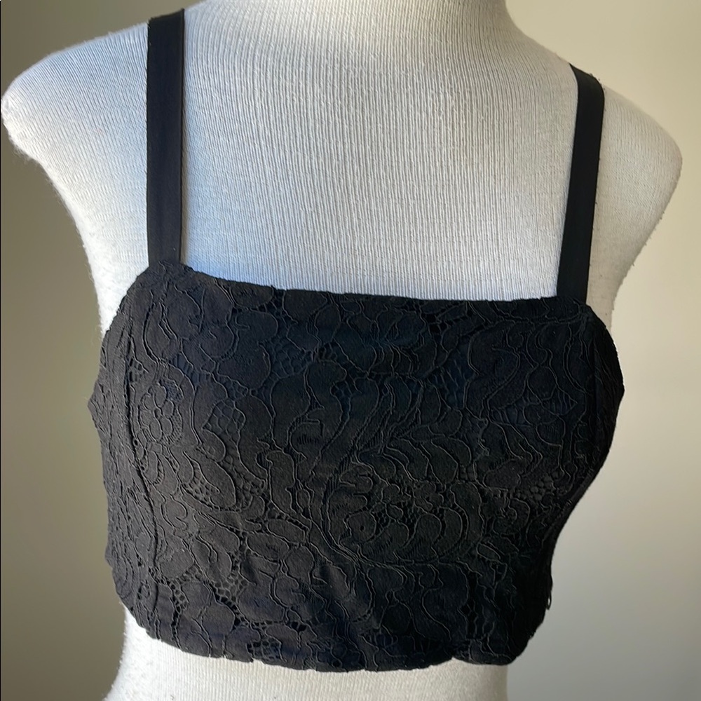 Elegant Black Lace Camisole